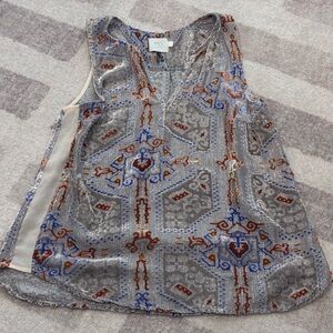 HD in Paris | Anthropologie Patterned Top